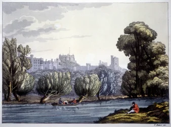 Windsor Castle on the Thames