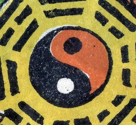 Yin and Yang. Chinese Decorative Object