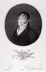 Portrait of Italian tenor Domenico Ronconi