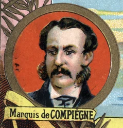 Portrait of the Marquis de Compiegne, French Traveler