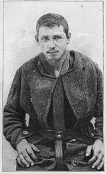 The anarchist Caserio Santo, assassin of President Sadi Carnot (1837-1894).