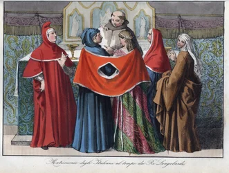 The Marriage of the Italians at the Time of the Lombard Kings (568-774)