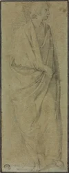 Standing Draped Male Figure