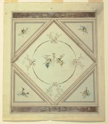 Ceiling of a Bedroom, 1820-23