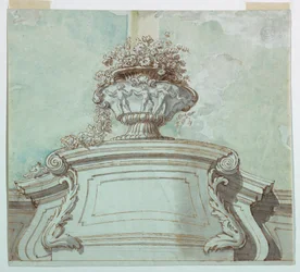 Central Panel for a Ceiling, 1750–1800
