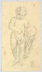 Child Carrying a Skull, 16-19th century