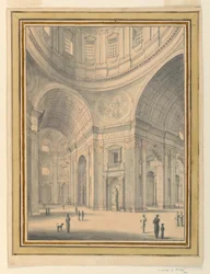 Church Interior, ca. 1770