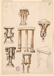 Console Tables, ca. 1800