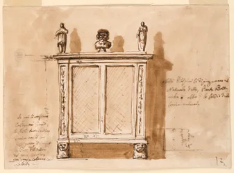 Drawing, Cupboard, 1790–1810