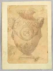 Design for a Cameo Vase, 19th century