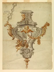 Design for a Censer, early 18th century