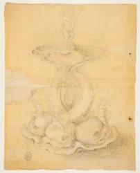 Design for a Centerpiece, 1630–60