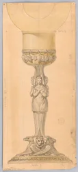 Design for a Chalice, 1825–1850