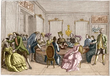 Demonstration by Frederic Antoine Mesmer (Franz Anton Mesmer)
