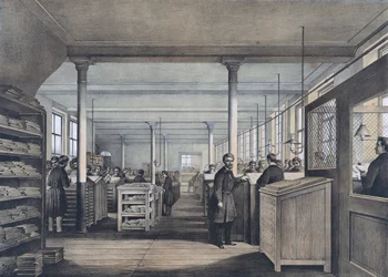 A 19th Century European Print Shop