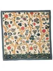 A Pair of Crewel Hangings
