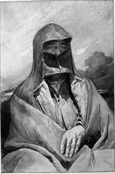 A resident of the city of Castrogiovanni (present-day Enna) Sicily Engraving of the 19th century