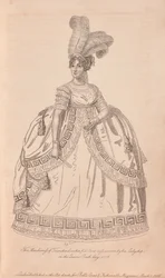 Anne Townshend, Marchioness Townshend in Full Court Dress