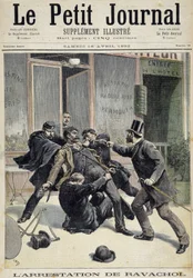 Arrest of the Anarchist Francois Koenigstein dit Ravachol (from his Mother