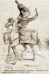Cartoon of the German Forces Generalissimo - in L