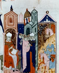 Ceremony of Taking the Habit of a Monk from 