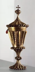 Gilded Silver Ciborium