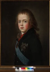 Portrait of Grand Duke Constantine Pavlovich of Russia (1779-1831) as Child