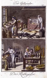 Craft Craft: Copper Smelter and Dinandier in Their Workshops
