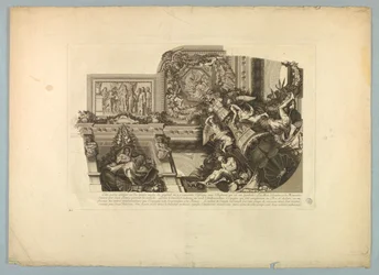 Decorations by Lebrun and Mignard at the Palace of Versailles