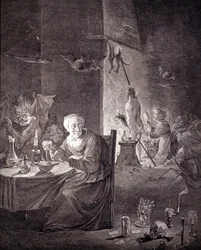 Departure of the Witches to attend the Sabbath