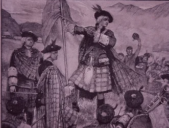 Earl of Mar raises Jacobite standard in 1715
