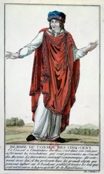 Costume as a Member of the Five-Cent Council