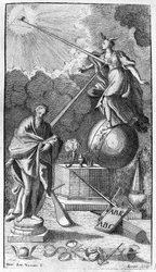 Giambattista Vico. Antiporta of “La Scienza Nuova”, Naples 1744.