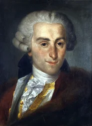 Giovanni Battista Sammartini 1700-1775. Italian Composer. Anonymous Painting. Bologna Civico Museo Bibliografico Musicale