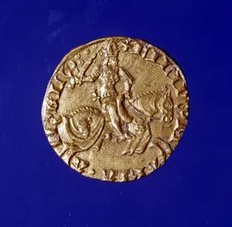 Gold Coin with the Effigy of Filippo Maria Visconti (1392 - 1447)