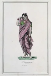 Hindustan: damsel - in 