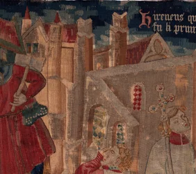 History of Saint Piat and Saint Eleutherius, Scene 6 (detail)