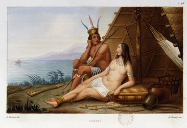 Indian Caribbean Couple of the Caribbean