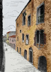 Island of Madeira. The house of Christopher Columbus in Funchal