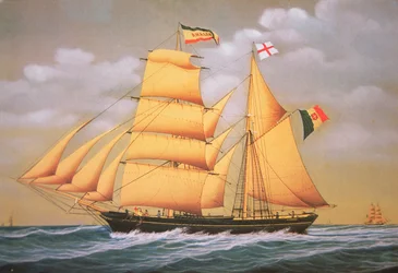 Italian schooner-brig 
