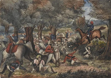 Jat Horse Yeomanry at Bolwal on the Nepal Frontier