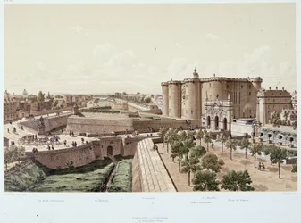 The Bastille in 1740 (the Prison) - in 
