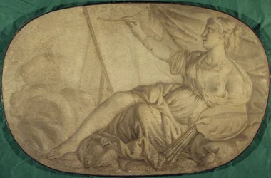 Painting (allegory, decorative painting for the Hôtel La Rivière then Canillac)