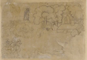 Landscape with a Figure of the Virgin Mary
