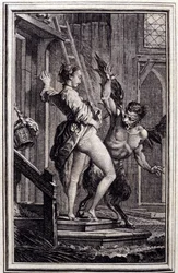 Le Diable de Papefiguiere- in Tales et nouvelles en vers by Jean La Fontaine. 1762