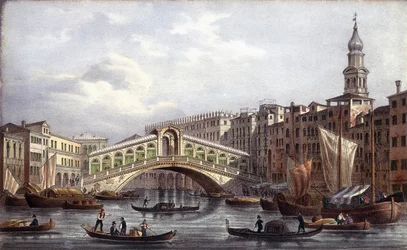 The Rialto Bridge - in 