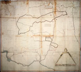 Map of Lismore, Ireland
