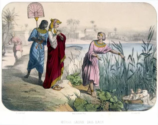 Moses Saves Waters - Bible
