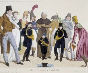 Musicians on the Street: Young Artists (Horn) - Carnavalet