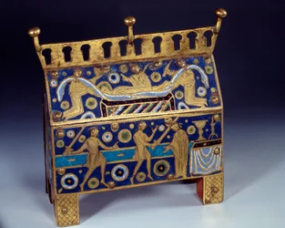 Enamel Hunting, Gold and Copper by Saint Thomas Becket